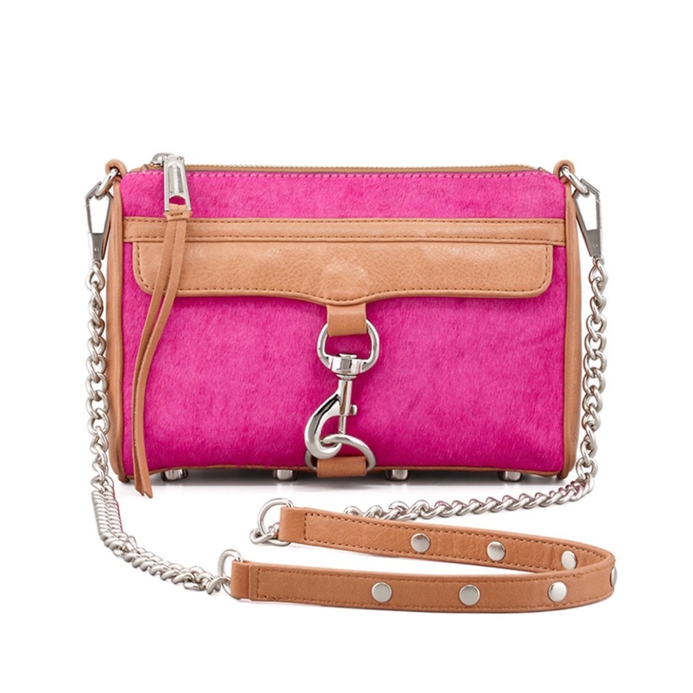 💞Rebecca Minkoff Calf Mini Mac Crossbody Bag